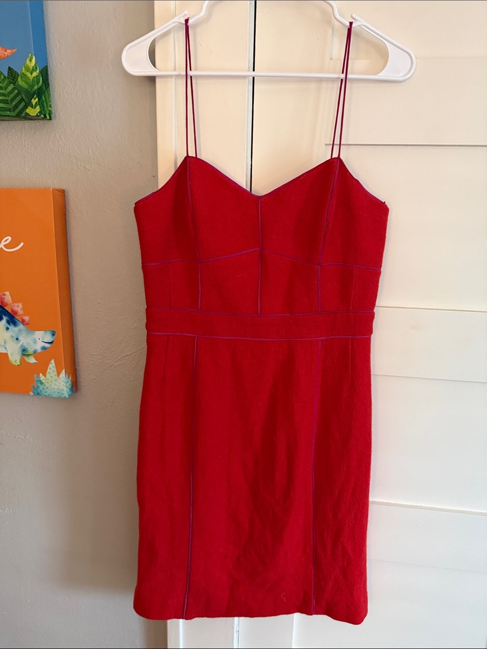 Altar'd State Red Spaghetti-Strap Mini Dress